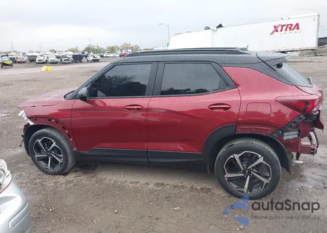 2022 Chevrolet Trailblazer Fwd Rs z USA, uszkodzony, nr VIN KL79MTSL6NB034148